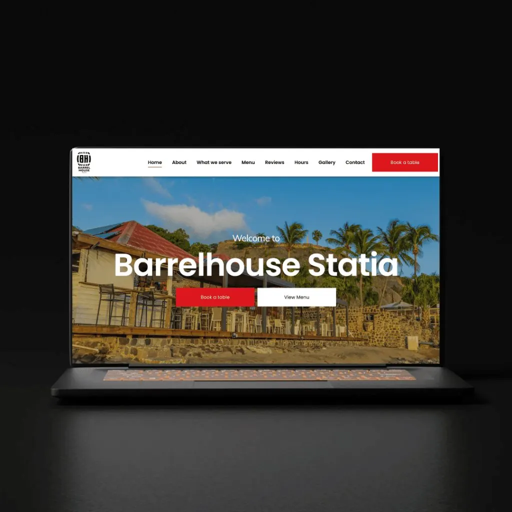 Barrelhouse Statia website