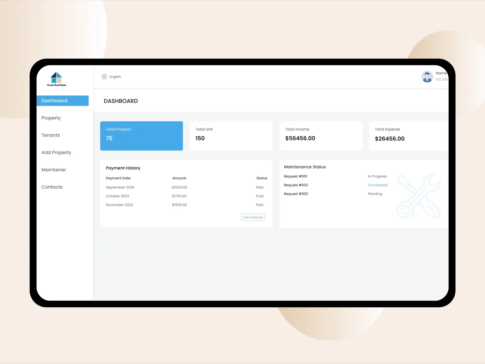 Aruba Real Estate CRM